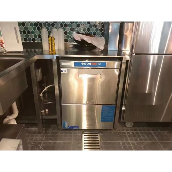 столовый прибор 573мм стеклянный под встречной стиральной машиной шкафов посудомоечной машины 30/х