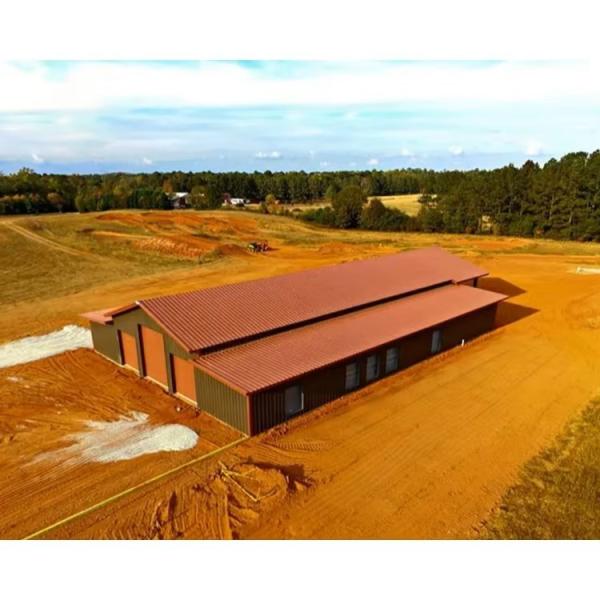Edifício pré-fabricado de aço para escritórios Edifício de armazém de estilo industrial