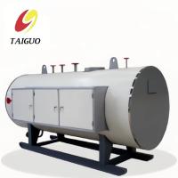 Caldeira de vapor industrial elétrica horizontal 1500 kg de controle automático