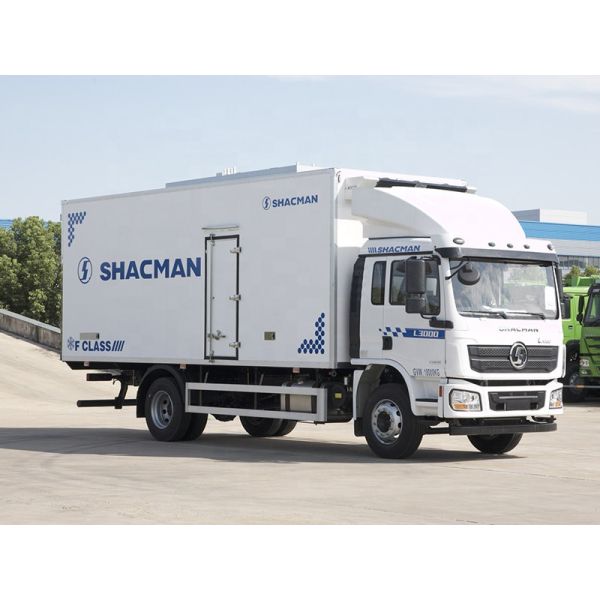 Shacman L3000 Diesel Fuel Reefer Cargo Van Manual Transmission Refrigerator Truck