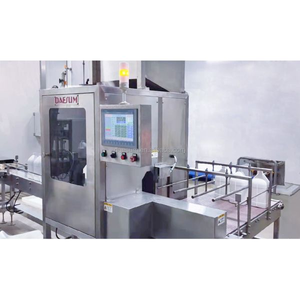 4 Nozzles Bottle Can Jerrycan 1L 2L 4L 5L 10L Automatic Chemical Liquid Ex-proof Filling Machine Filler
