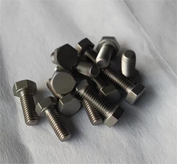 Fully Threaded Allied Titanium Hex Head Bolt Gr2 ASTM B338 M6
