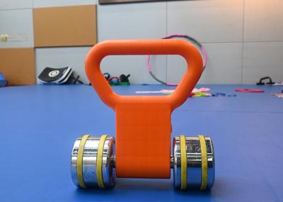 Conversor de halteres laranja PP Fitness Assit com cor e tamanho personalizados