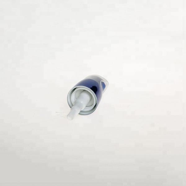 Fine Perfume Hand Cream Pump Dispenser Aluminum Head Colorful Screw Down Structure