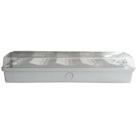 La luz de emergencia recargable llevada ahorro de la energía, llevó la cubierta del ABS de las luces de la salida de emergencia