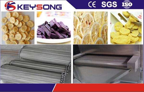 Chilli / Ginger Food Drying Machine High Output 150kg / H 5400 * 1300 * 2000mm