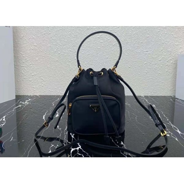 Bucket Nylon Cross Body 23cm Luxury Canvas Bag Big Capicity