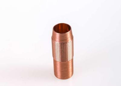 Brass Anodized Aluminium Turned Parts Screw / Sleeve For Communication Headphone Parts
