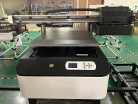 Machine à plat UV ronde d'Uv Cylinder Printing de l'imprimante 360 pour les boîtes en aluminium rotatoires de bouteilles