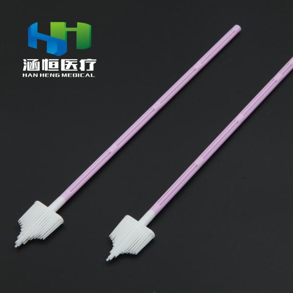 Sterile HPV Gynecological 206mm Woman Cervical Sampler