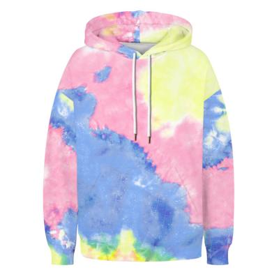 Hoodies novos do pulôver da tintura do mergulho do projeto para mulheres