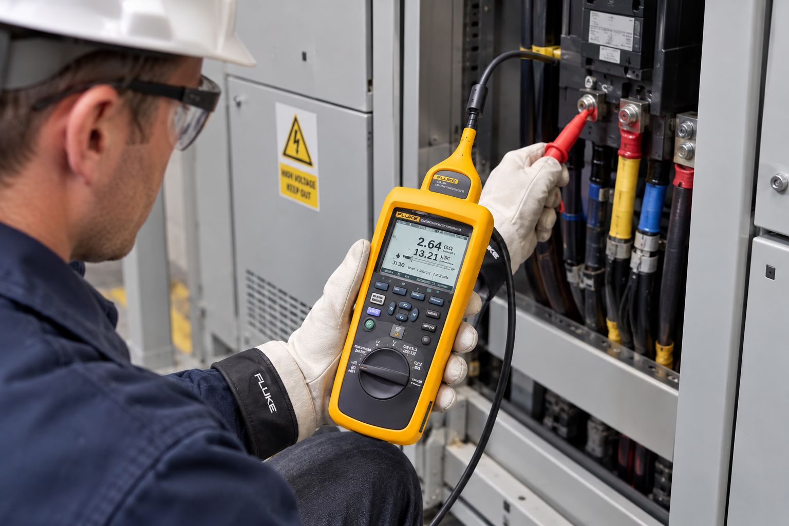 Fluke BT508 Battery Analyzer for Internal Resistance & Performance Testing