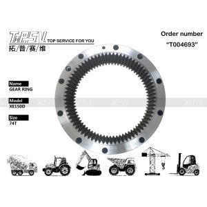SY135C XE150D Excavator Swing Gear Ring Box High Durability For Heavy Duty Machinery