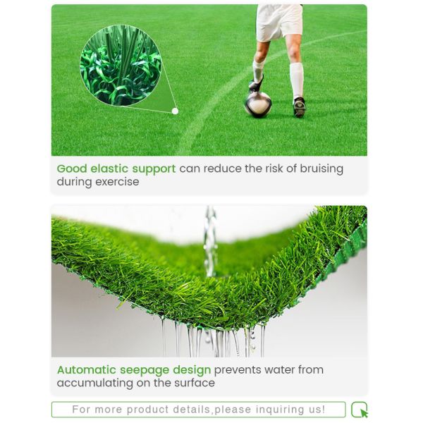 30mm Density 25200 Stitches 240 S/M Cesped Sintetico Artificial Grass Football