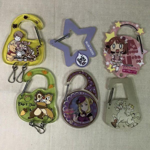 Epoxy Acrylic Carabiner Keychain Custom