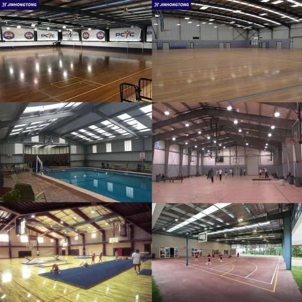 Light Steel Beam Stadium Construction Building Indoor Sports Hall Steel Structure Frame
