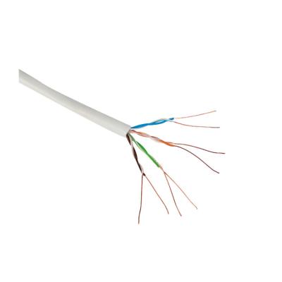 Unshielded Bare Copper CAT5e Lan Cable 24awg UTP 4P Twisted Pair 305m Grey