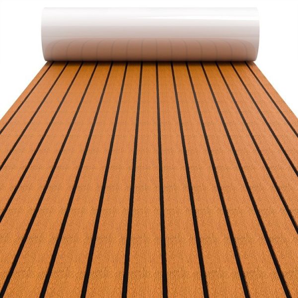 Customised 5mm Thickness EVA Waterproof Mats Flooring Sheet with Brush Grooved