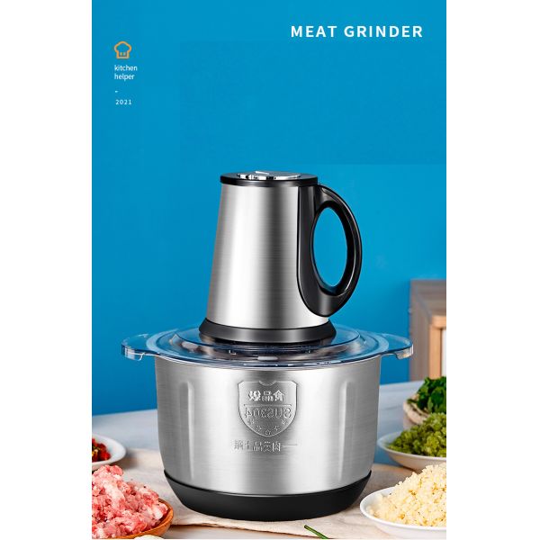 Kitchen Electric Meat Grinder Machine 500W 4L third gear