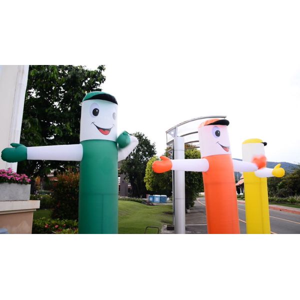 Inflatable Tube Man and Sky Puppets Mini Inflatable Sky Air Dancer Dancing Man