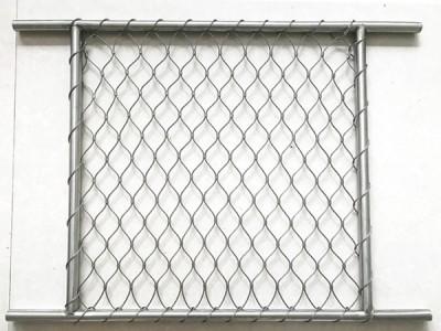 Stainless Steel Banister Safety Netting Custom Made 20mm / 100mm Aperture