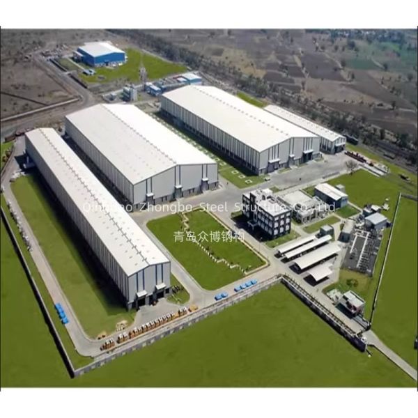 Prefabricated Modular Steel Structure Workshop Offering Solutions and Durable Construction for Industrial Environments