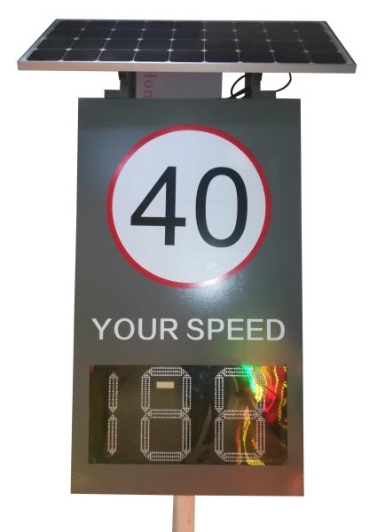 50W LED Trigger Radar Speed Board for Speed Limit Detection Peak Power W/m2 50W