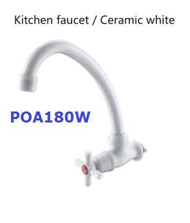 Plastic Goose Neck Satin Finish Toilet Hand Faucet