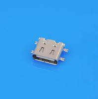 16P SMT Top Mount Tipo C Conector USB 7.35mm comprimento 5V 5A para alimentação e sinal