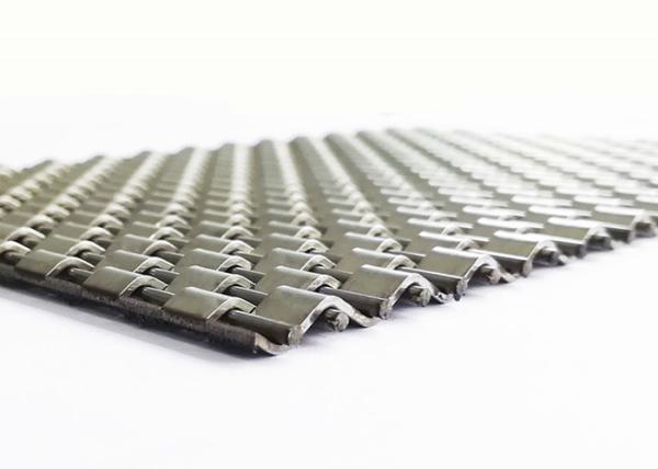 Rede de arame arquitetónica tecida de aço inoxidável 4.0mm para a decoração do elevador
