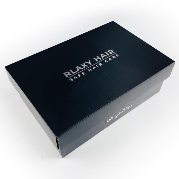 Customized Black Packaging Boxes Hard Rigid Corrugated Cardboard Gift Boxes For Hair Care Products Packaging