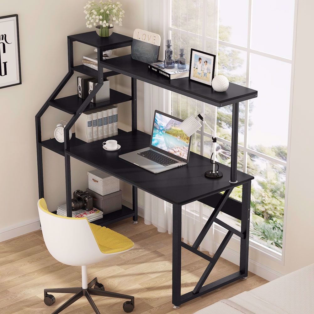 Solidwood Working Station Gaming Computer Desk for Home Office Soho Wooden Desk