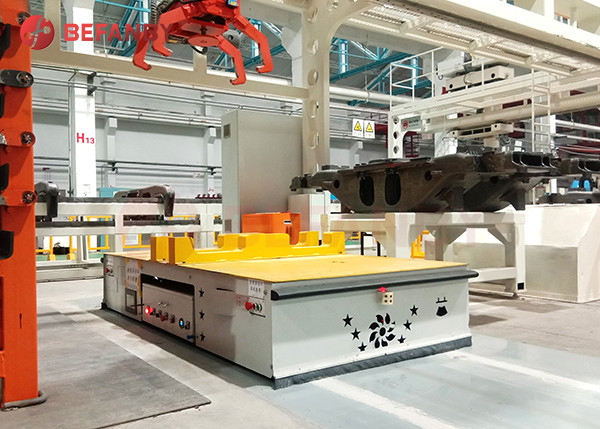 Корабль 1500kg AGV использующей энергию автоматической высокой нагрузки батареи автоматический направленный