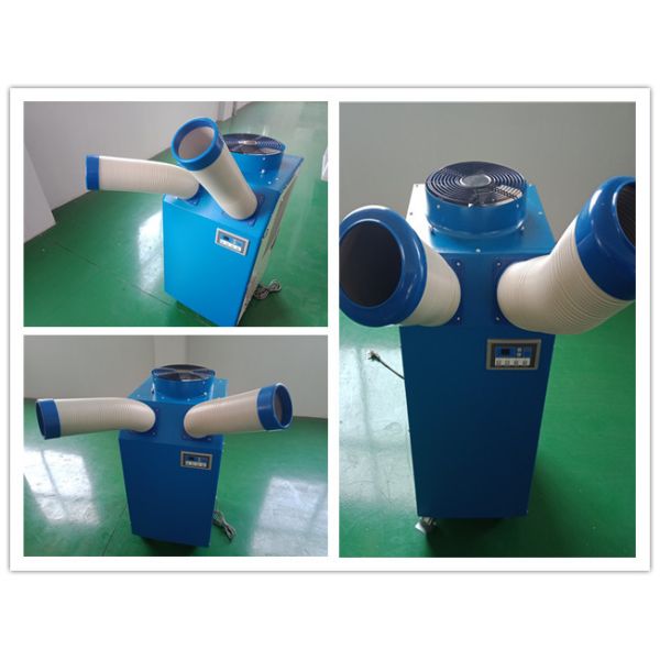 5.5kw Cooling Capacity Portable Ac Cooler , Flooring Standing Spot Cooling Systems