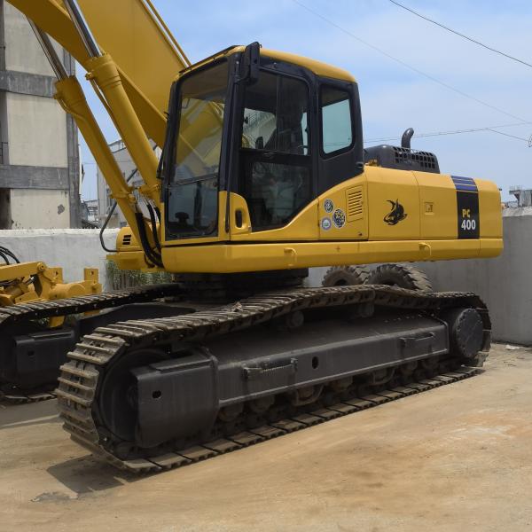 Excavadora hidráulica de 40 toneladas Usada Komatsu Pc400 Excavadora de rastreamento para venda
