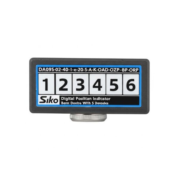 DA09S-02-40-1-e-20-S-A-K-OAD-OZP-BP-ORP Siko Digital Position Indicator Basic Device With 5 Decades