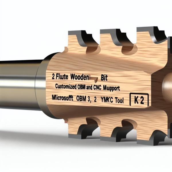 2 Flute Wooden Molding Bit For Customized OBM Support And CNC Machines