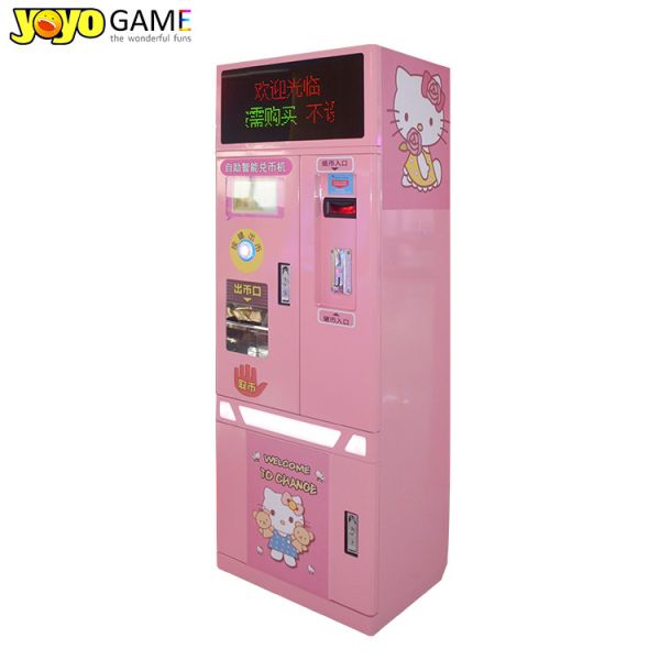 Parque de diversões interior Arcade Trocador de moedas Bill Trocador de moedas Máquina de venda automática Venda especial