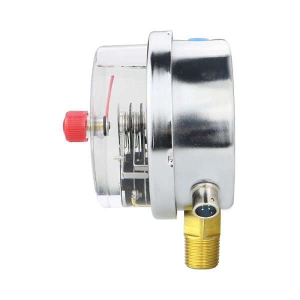 1.6% Precision 100mm Oil Filled Contact Pressure Gauge Manometer with M20*1.5 Thread