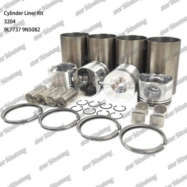 Для двигателя Caterpillar 3204 комплектующий цилиндров 9L7737 1W1661 9N5082 Части для механических дизельных двигателей