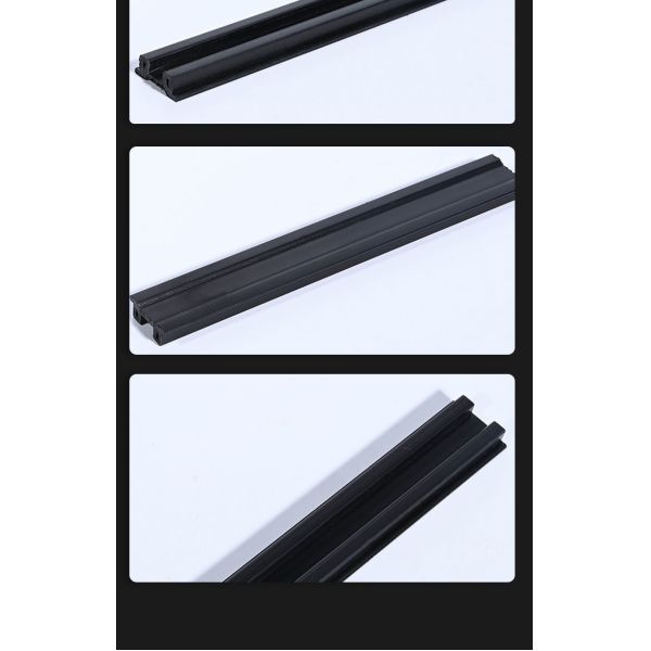 5 mm a 1000 mm de perfil ABS ASA perfil PE extrusión de plástico de uso de la tira resistente a la abrasión