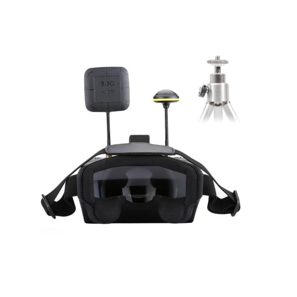 5.8G 40CH 5 Inch Drone FPV Goggles Video Headset HD DVR Diversity Receiver