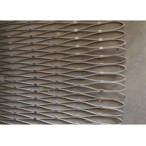 3mm Wire Diameter 50mm Mesh Size Stainless Steel 304 Wire Rope Mesh for Stair Balustrade and Aviary Fence