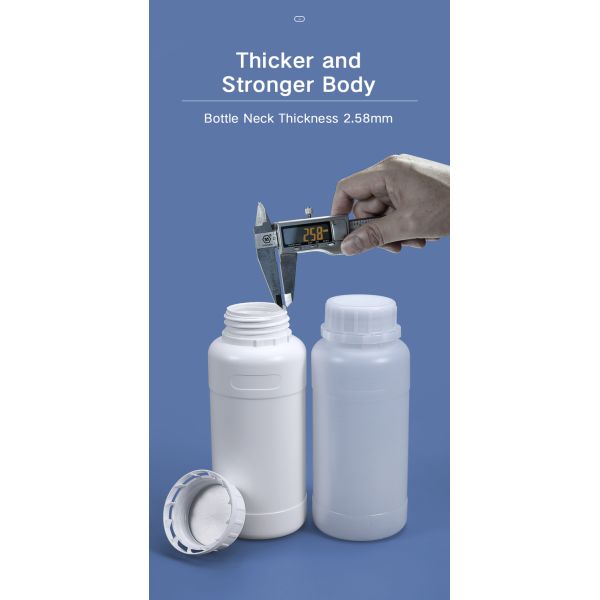 HDPE для упаковки масла для волос Бутылки биоразлагаемые пластиковые бутылки Odm