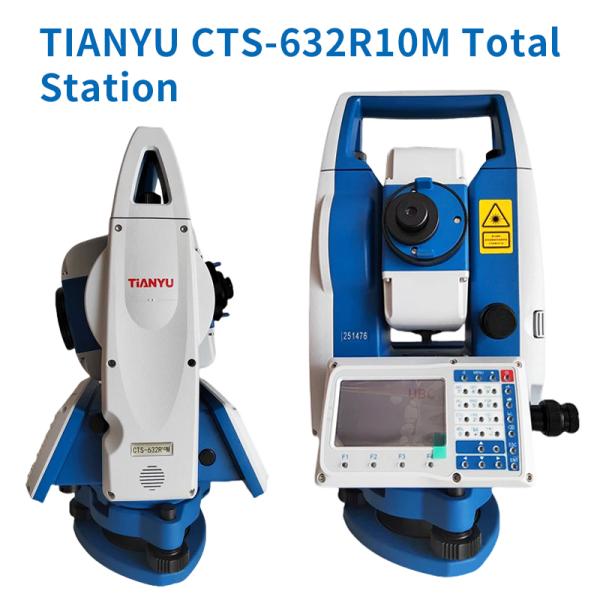 Tianyu CTS-632R10M Touch Screen Total Station 2 Accuracy