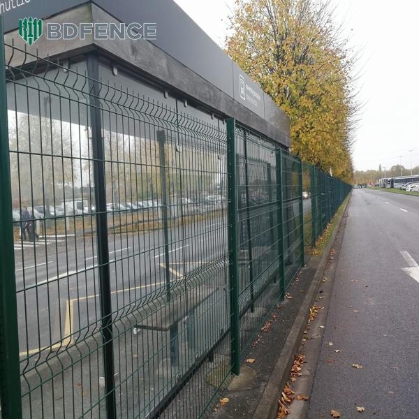 Fruit Shop painted Security V Mesh Fencing Display Fence