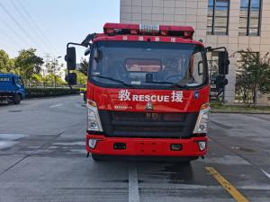 PM35/SG35 HOWO Fire Truck Fire Safety Truck 7m Heavy Duty 11KW