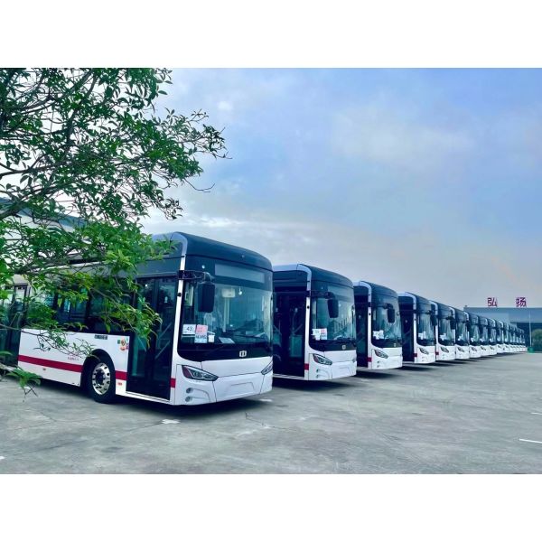 10.5M Pure Electric Bus with Low Maintenance Cost and Instrument CAN Bus Line