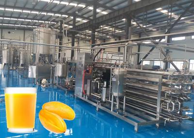 Manga profissional Juice Sterilizing Equipment da segurança da máquina do esterilizador de UHT