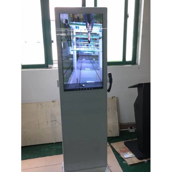 Windows Standing Base Наружный сенсорный экран Киоск все в одном распознавании лица Монитор